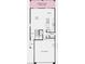 Detailed first floor floorplan showcases the kitchen, great room, and 2-car garage layout at 651 N Water St, Henderson, NV 89015