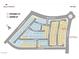 Opus at Cadence site map illustrating street layout, lot numbers, and differentiation between efficiency and garden lots at 651 N Water St, Henderson, NV 89015