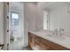 Modern bathroom with double vanity and toilet at 10254 Fairview Ridge Ct, Las Vegas, NV 89166