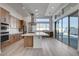 Modern kitchen with island and stainless steel appliances at 10254 Fairview Ridge Ct, Las Vegas, NV 89166