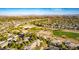 Expansive aerial view showcasing the community's proximity to downtown and the Las Vegas Strip at 1008 Domnus Ln # 103, Las Vegas, NV 89144