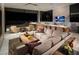 Spacious living room with comfortable seating and city views at 7 Stoneshead Ct, Henderson, NV 89012