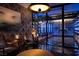Modern wine cellar with glass walls and climate control at 7 Stoneshead Ct, Henderson, NV 89012