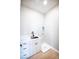 Bright laundry room with modern cabinetry and countertop, ideal for efficient laundry tasks at 3690 S Spring Mountain Blvd, Pahrump, NV 89048