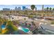 Aerial view of home with city view at 1707 S 8Th St, Las Vegas, NV 89104