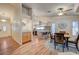 Inviting entryway leading to an open-concept layout with stylish flooring and abundant natural light at 2035 E Warm Springs Rd # 1019, Las Vegas, NV 89119