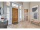 Bright and spacious entry with tile flooring at 525 Summer Mesa Dr, Las Vegas, NV 89144