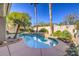 Refreshing pool and spa perfect for entertaining at 525 Summer Mesa Dr, Las Vegas, NV 89144