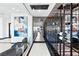 Contemporary wine room showcasing modern racking and elegant design at 612 Dragon Mountain Ct, Henderson, NV 89012