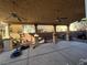 Covered patio with ceiling fans, perfect for outdoor entertaining at 5591 La Perla Ct, Las Vegas, NV 89122