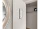 View of the closet with hanging space and a safe at 211 E Flamingo Rd # 610, Las Vegas, NV 89169