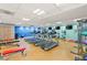 Well-equipped gym with treadmills, weights, and modern fitness equipment at 211 E Flamingo Rd # 610, Las Vegas, NV 89169