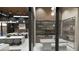 Seamless design of the study, kitchen, and garage creates a cohesive and modern living experience at 491 Cityview Ridge Dr, Henderson, NV 89012