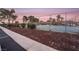 Community tennis courts with surrounding landscape at 5119 Ridge Ave, Las Vegas, NV 89103