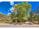 House exterior showcasing a wooden cabin in a mountain setting at 3968 Mont Blanc Way, Las Vegas, NV 89124