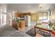 Cozy kitchen with island and ample cabinet space at 3968 Mont Blanc Way, Las Vegas, NV 89124