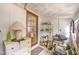 Storage or laundry area with shelving and window at 3968 Mont Blanc Way, Las Vegas, NV 89124