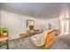 Simple living room with futon and entertainment center at 3968 Mont Blanc Way, Las Vegas, NV 89124