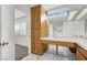Bright bathroom featuring vanity with drawers and cabinets at 3427 Manzano Cir, Las Vegas, NV 89121