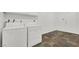 The bright laundry room features a washer and dryer and tiled floors at 3427 Manzano Cir, Las Vegas, NV 89121