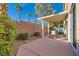 An outdoor patio featuring a covered area, perfect for entertaining and relaxation at 2731 Heathrow St, Las Vegas, NV 89135