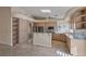 Open kitchen boasting stainless steel appliances and granite countertops at 3767 Darren Thornton Way, Las Vegas, NV 89120