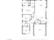 Floor plan layout of the home, including dimensions of all rooms at 11605 Cabo Del Sol Ct, Las Vegas, NV 89138