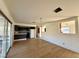 Open concept dining room with kitchen view and chandelier at 1720 W Bell Vista Ave, Pahrump, NV 89060