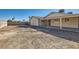 Large, open backyard perfect for recreation and landscaping at 4386 El Carnal Way, Las Vegas, NV 89121