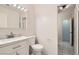 Clean bathroom with a shower/tub combo at 4386 El Carnal Way, Las Vegas, NV 89121