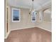 Elegant dining room with chandelier and hardwood floors at 866 La Sconsa Dr, Las Vegas, NV 89138