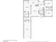 Floor plan showing a 2 bedroom, 2 bathroom layout at 8737 Red Brook Dr # 103, Las Vegas, NV 89128