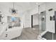 Luxurious bathroom featuring a soaking tub and walk-in shower at 2008 Arbor Forest St, Las Vegas, NV 89134