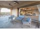 Outdoor balcony features comfortable seating with seamless access to the main bedroom at 8 Rue Mediterra Dr, Henderson, NV 89011