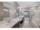 Spa-like bathroom with double vanity and separate shower and tub at 3164 Rowan Brook Ave, Henderson, NV 89052
