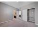 Comfortable bedroom with private access to bathroom and closet at 3164 Rowan Brook Ave, Henderson, NV 89052