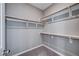 Large walk-in closet with ample shelving and hanging space at 3164 Rowan Brook Ave, Henderson, NV 89052