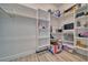 Large walk-in closet with shelving and hanging rods at 1691 Blackhorn St, Pahrump, NV 89048