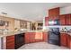 Modern kitchen with ample counter space and stainless steel appliances at 2815 Donatello Manor Pl, Henderson, NV 89044