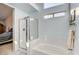 Bathroom with shower, bathtub, and vanity at 6143 Basilone Ave, Las Vegas, NV 89122