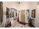 Elegant entryway with tiled floor and decorative accents at 1004 Crest View Dr, Mesquite, NV 89027