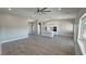 Open living space with wood-look floors and high ceilings at 2750 Zephyr Ave, Pahrump, NV 89048