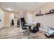 Casual dining area with a round table and four chairs at 9790 Overlook Ridge Ave, Las Vegas, NV 89148