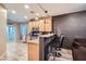 Modern kitchen with wood cabinets and granite countertops at 9790 Overlook Ridge Ave, Las Vegas, NV 89148