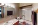 Clean bathroom with a shower/tub combo at 3490 S Adobe Ct, Pahrump, NV 89048