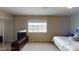 Serene bedroom with a view and a large window at 3490 S Adobe Ct, Pahrump, NV 89048
