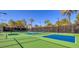 Community tennis and pickleball courts at 4911 Mount Pleasant Ln, Las Vegas, NV 89113