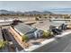 Aerial view of a modern home in a residential area, showcasing the roof and landscaping at 617 Sylvan St, Henderson, NV 89002