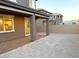 Covered patio and spacious backyard with block wall at 5076 Dule Grove St, Las Vegas, NV 89130