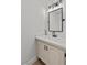 Updated bathroom with vanity and new flooring at 2628 Starfish Ct, Las Vegas, NV 89128